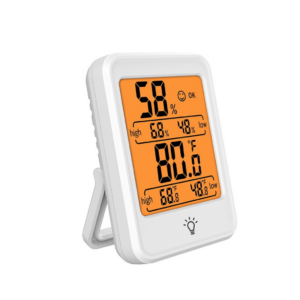 Thermo Hygrometer No Backlight White GO-TH-101-JH