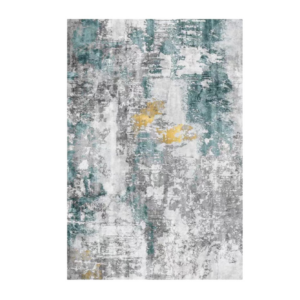 Floor Mat Abstract Green Grey 160*230cm