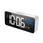 Digital Clock Mirrored White GO-CK-101-FKT