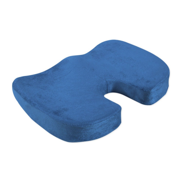 Memory Foam Seat U Shape Navy Blue