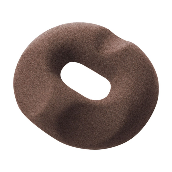 Memory Foam Seat O Shape Brown