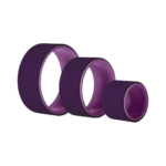 Yoga Wheel 3 pieces set ( 3  Yoga Wheel ) (Purple) VP-YBS-106-SD