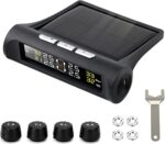 Tire Pressure Monitoring System External Solar 4 Sensor - Black