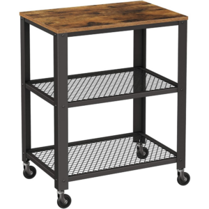 Serving Cart Trolley Rustic Brown LRC78X