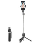 3 in 1 Selfie Stick Tripod with Bluetooth Remote Control (Black) -SST-100-WEP