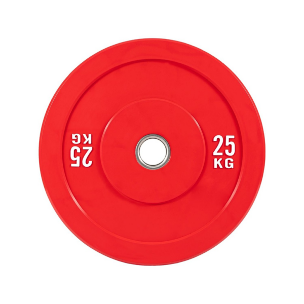 Colour Bumper Plate 25KG Red VP-WP-109-FP