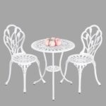 2 Seater Dominique Cast Aluminium Bistro Set