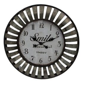 82cm Viking Metal Wall Clock