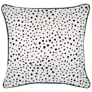 Cushion Cover-With Black Piping-Lunar-60cm x 60cm