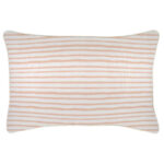 Cushion Cover-With Piping-Paint Stripes Blush-35cm x 50cm