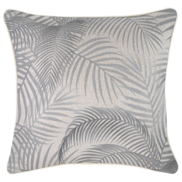 Cushion Cover-With Piping-Seminyak Smoke-45cm x 45cm