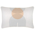 Cushion Cover-With Piping-Rising-Sun-35cm x 50cm