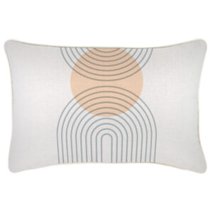 Cushion Cover-With Piping-Rising-Sun-35cm x 50cm