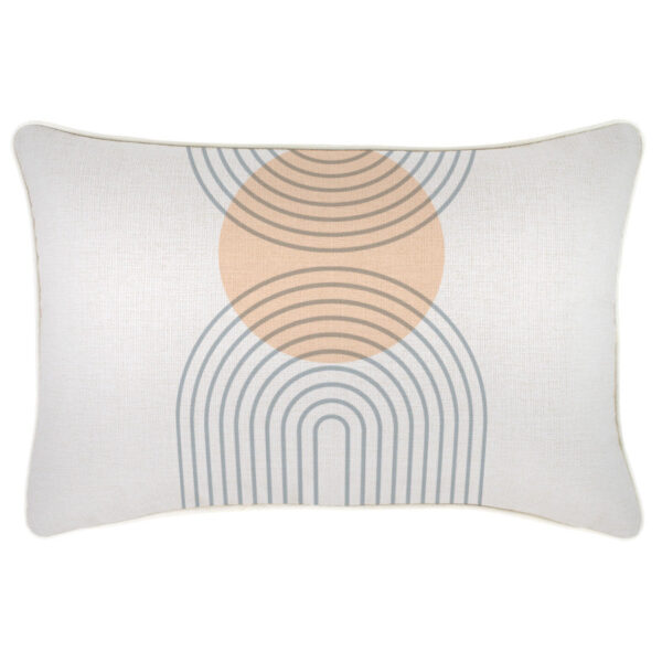 Cushion Cover-With Piping-Rising-Sun-35cm x 50cm