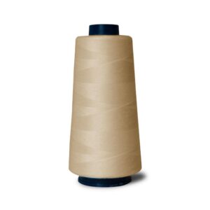 1x Natural Sewing Overlocker Thread - 2000m  Polyester Overlocking Spools