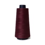 1x Wine Red Sewing Overlocker Thread - 2000m  Polyester Overlocking Spool