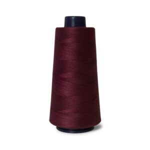 1x Wine Red Sewing Overlocker Thread - 2000m  Polyester Overlocking Spool