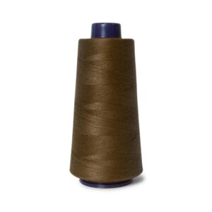 1x Brown Sewing Overlocker Thread - 2000m  Polyester Overlocking Spools