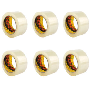 36x  Scotch Clear Packaging 370 Tape 48mmx75m Strong Packing Moving Adhesive