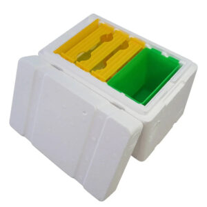 Mini Mating Box  Rearing Plastic Styrene Foam Hive Harvest Copulation