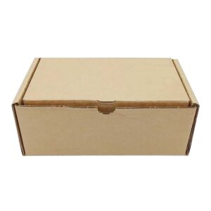 50x Mailing Box 190x100x80 Postal Brown Cardboard Small Diecut Shipping Carton