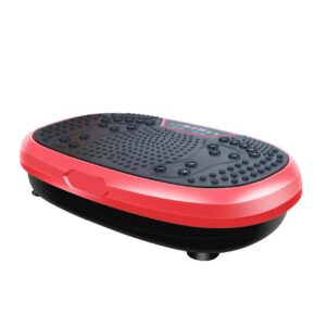 Red Mini Vibration Platform Magnet Therapy Vibrating Machine Exercise Plate