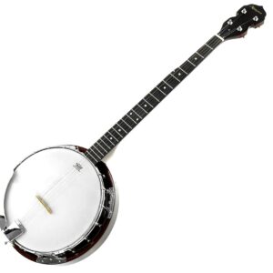 Karrera 5 String Resonator Banjo - Brown