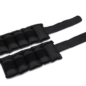 Sports Heavy Duty Adjustable Ankle Weights 5 Kg 2 Pieces