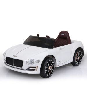 Exp 12 Speed 6E Licensed Kids Ride On Electric Car Remote Control - White