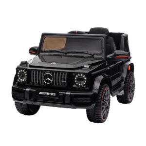 Mercedes Benz AMG G63 Licensed Kids Ride On Electric Car Remote Control - Black