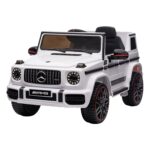 Mercedes Benz AMG G63 Licensed Kids Ride On Electric Car Remote Control - White