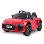 R8 Spyder  Licensed Kids Electric Ride On Car Remote Control - Red