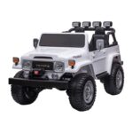 Licensed  FJ-40 Kids Ride On Electric Toy Car 80W - White