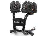 2x 40kg  Adjustable Dumbbells with Stand