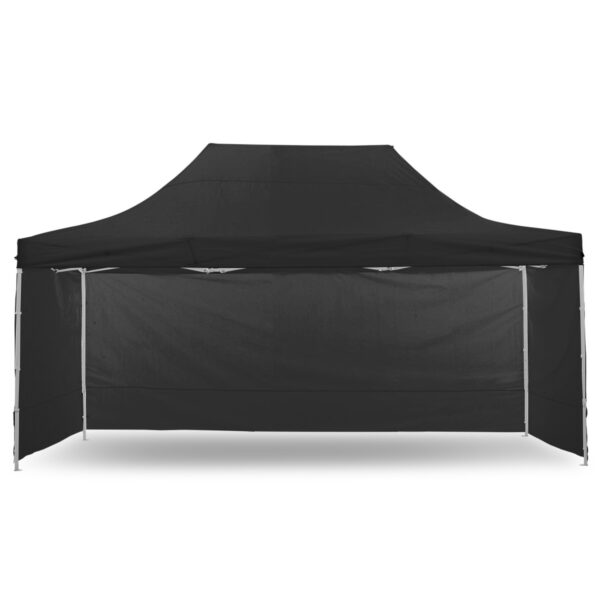 Gazebo Tent Marquee 3x4.5m PopUp Outdoor Black