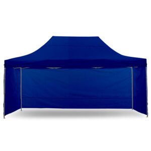 Gazebo Tent Marquee 3x4.5m PopUp Outdoor  Blue