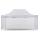 Gazebo Tent Marquee 3x4.5m PopUp Outdoor White