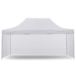 Gazebo Tent Marquee 3x4.5m PopUp Outdoor White