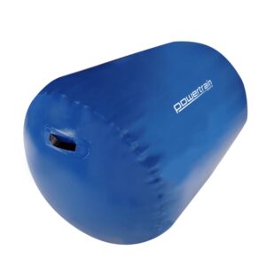 Sports Inflatable Gymnastics Air Barrel Exercise Roller 120 x 75cm - Blue