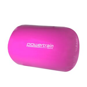 Sports Inflatable Gymnastics Air Barrel Exercise Roller 120 x 75cm - Pink