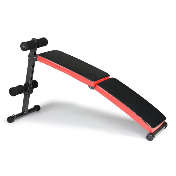 Inclined Sit up bench with Resistance bands