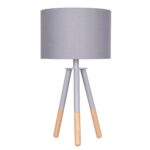 Tripod Desk Lamp in Metal & Wood Nordic Minimalist Light