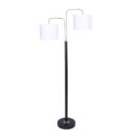 Black/Brass Finish Reading Light  Electric Table Lamp