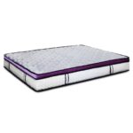 Mattress Queen Size Euro Top Pocket Spring Natural Latex Foam Bed