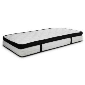 Single Mattress Bed Size Euro Top 5 Zone Spring Foam 32cm