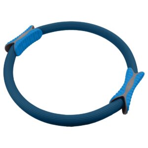 Pilates Ring Band Yoga Home Workout Exercise Band Blue