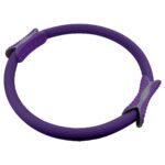 Pilates Ring Band Yoga Home Workout Exercise Band Purple