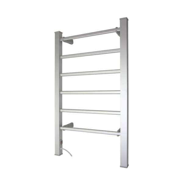 Heated Towel Rack Electric Bathroom Towel Rails Warmer 100w - Silver