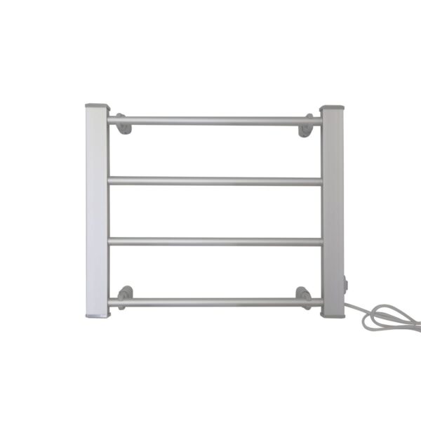 Heated Towel Rack Electric Bathroom Towel Rails Warmer Ev-60 -silver