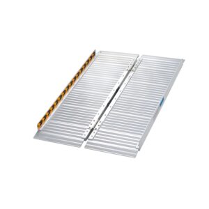 Aluminium Foldable Wheelchair Ramp With Handle - 3ft